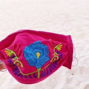 Reusable Embroidered Face Mask